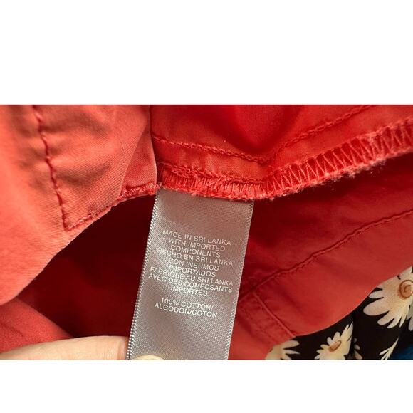 Liz Claiborne Womens Salmon Pink Jacket Large with Pockets - Picture 5 of 11